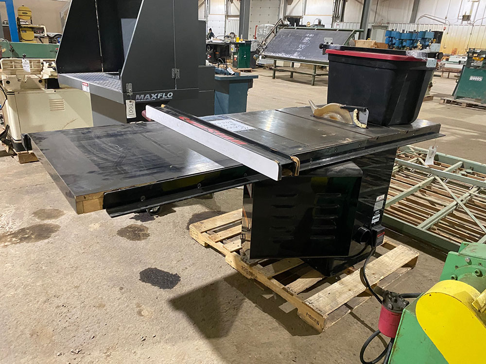 Second Table Saw at Tool Expo Auction