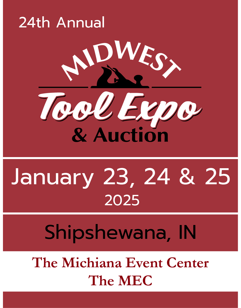 2025 Midwest Tool Expo & Auction Event Dates
